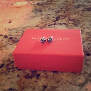 James Avery small rose studs - NEVER BEEN WORN!